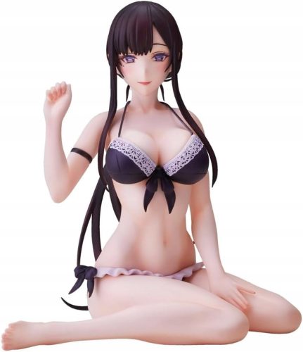  figure Hana Fukiishi anime bunny girl figure sitting posture