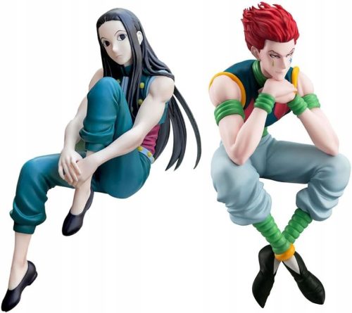  Anime figures sets of 2 Lucilfer Chrollo pasta stopper figure