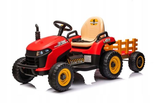  BATTERY POWERED TRACTOR FOR CHILDREN BBH-030 WITH TRAILER REMOTE CONTROL LED LIGHTS