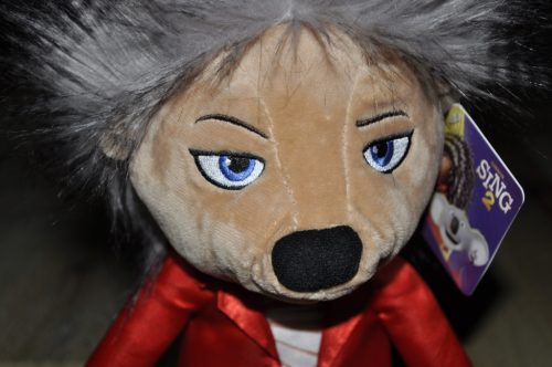  new plush hedgehog mascot Ash Sing 2 40 cm