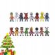  Christmas Gift Stumble Guys Toys Set of 16 Game Figures