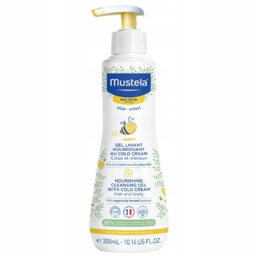  MUSTELA BEBE Cold Cream Washing Gel 300 ml