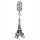  Eiffel Tower Charm Silver 925 Hanging with Cubic Zirconia