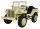  Military Retro Strong Car for 3 Children Matcha + 4x4 Drive + Storage + EVA