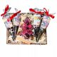  GIFT BASKET CHRISTMAS GIFT Under the Christmas Tree CHOCOLATE Christmas Tree Tea Set