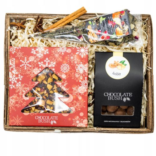  GIFT BASKET Chocolate ginger CHOCOLATE Christmas tree CHRISTMAS GIFT