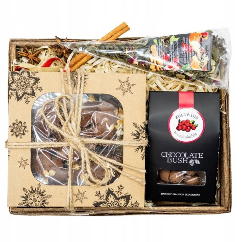  GIFT BASKET Christmas Gingerbreads CHRISTMAS GIFT Under the Christmas Tree Tea