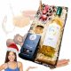  Gift Basket Gift Box With 0% Alcohol-Free Wine Honey Nuts Pr