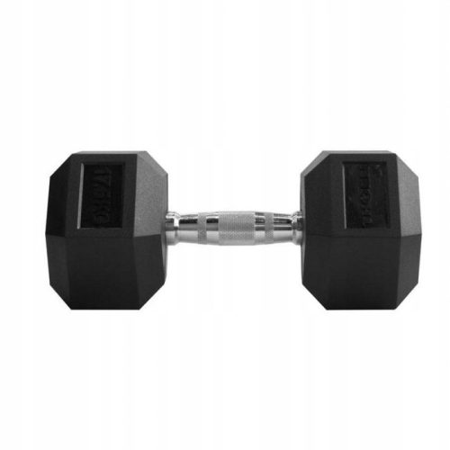  Chrome-plated fixed dumbbells Athylyl 1x 17.5 kg