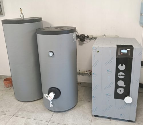  Terso 9kw Ground Source Heat Pump + basket probes and complete assembly