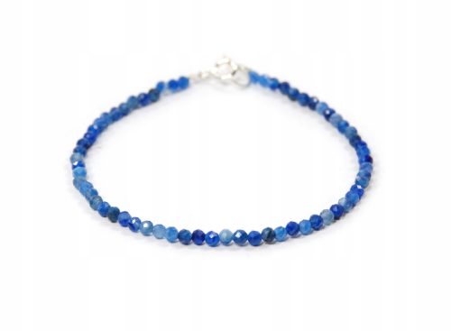  Bracelet natural KYANITE cynite disten faceted beads 3mm