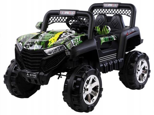  LARGE JEEP BUGGY 4X4 BATTERY SUV WITH MP3, LED, REMOTE CONTROL, SHOCK ABSORBERS