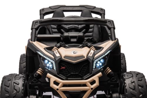  BATTERY POWERED CAR 24V 4X4 CAN AM MAVERICK TURBO RR, 4 ENGINES 800W KHAKI