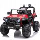  BATTERY POWERED JEEP CAR LEATHER SOFT WHEELS EVA REMOTE CONTROL SOFT SEAT USB