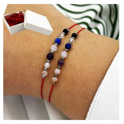  Bracelet of Happiness Chakra 7 Chakras Natural Stones Handmade Gift