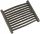  CAST IRON GRATE INSERT FOR KITCHEN FIREPLACE BOILER NO. 3 GRATE 225 X 185 MM