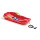  PLASTIC SLED WITH BRAKES RACE S RED Downhill bobsleigh