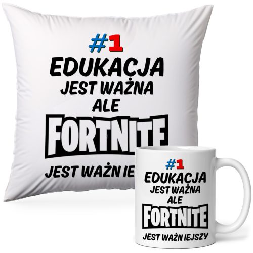  Fortnite Mug Pillow Set For Gamer Gift For Child