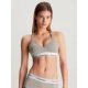  CALVIN KLEIN GREY SPORTS BRA SIZE S 897