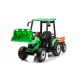  Tractor with cabin, trailer and bucket TITAN 2x200W 24V POWERFUL up to 10km/h