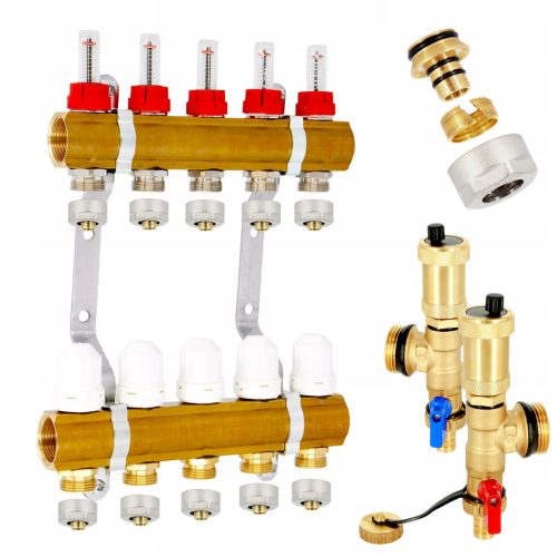  UNDERFLOOR HEATING DISTRIBUTION 5 CIRCUIT auto air conditioner PEX