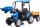  MEGA TRACTOR WITH TRAILER AND CHARGER 24V POWER 400W REMOTE CONTROL