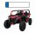  Buggy ATV Strong Racing for 2 children Red + Brushless motor + Pump