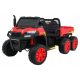  Farmer Truck for 2 children Red + 4x4 drive + Remote control + Tipper + Audi