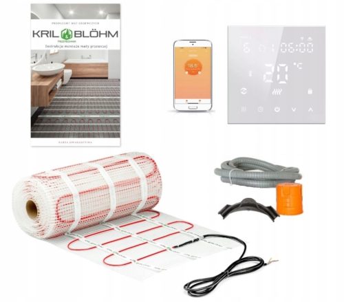  HEATING MAT SET 150W/M2 1.5M2/H 607 WIFI WHITE