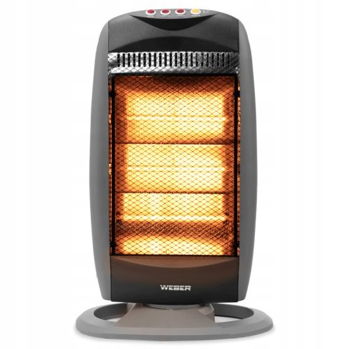  Weber Heat NSB120-02 1200W halogen electric heater