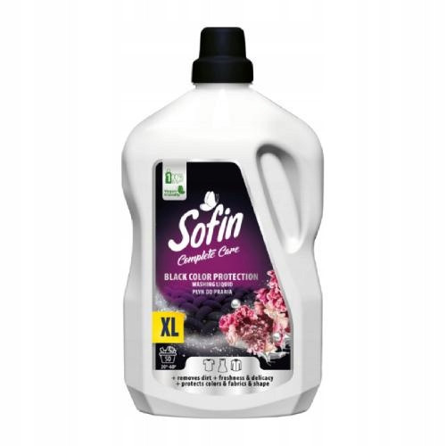  SOFIN Complete Care Black Color Protection Washing Liquid Black and Dark Fabric Washing Liquid 2.5l