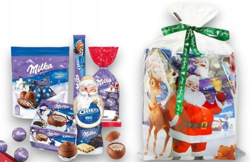  Milka Sweets Package Santa Claus Under the Christmas Tree Oreo Lovers Sweets Gift