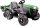  BATTERY TRACTOR 12V 2x45W TRAILER REMOTE CONTROL GREEN