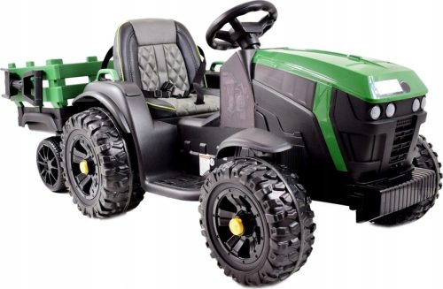  BATTERY TRACTOR 12V 2x45W TRAILER REMOTE CONTROL GREEN