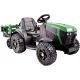  BATTERY TRACTOR 12V 2x45W TRAILER REMOTE CONTROL GREEN