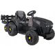  ELECTRIC TRACTOR WITH TRAILER 12V 2x45W BLACK REMOTE CONTROL