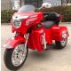  BATTERY-POWERED CHILDREN'S MOTORCYCLE 2x45W KEY RED