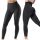  2253 PUSH UP Sports Leggings Shaping High Waist With Ruching L