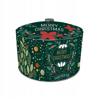 Panettone Granducale cake in a metal tin 750g