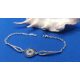  WOMEN'S BRACELET TEARFLOWER AND PROPHET'S EYE SILVER 925