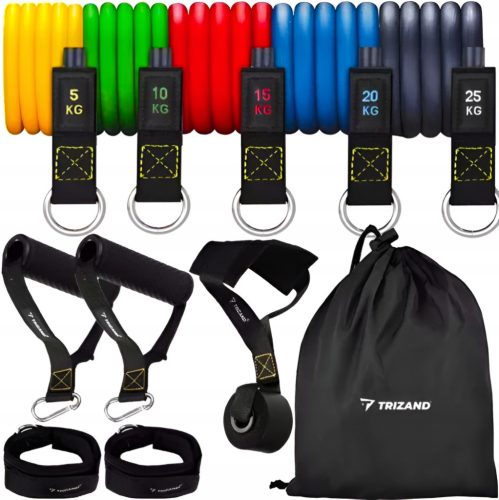  5* RESISTANCE BANDS FOR TRAINING EXERCISES SET OF RESISTANCE BANDS TRAINING BAND