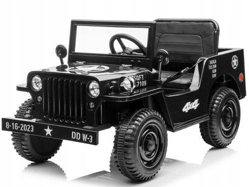 Military Battery-powered Willys Car + remote control PA0263