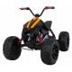  Lucky Seven Battery Quad Black + EVA Wheels + Slow Start + LED + MP3