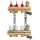  Underfloor heating manifold 3-2x valve 2x air vent