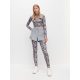  Reserved flowers top purple yoga sports H&M S
