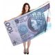  Bath towel 100 PLN Gadget Master 80x160 cm