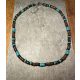  Handmade men's necklace Coconut Turquoise