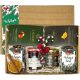  GIFT BASKET LARGE SET OF TEA HONEY JAM CHOCOLATES CHRISTMAS BOX