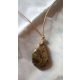  necklace with grey amber