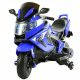  Battery operated motorbike for children 2 x 45 inflatable wheels leather